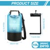 Rosedreamer Dry Bag Blue Waterproof Bag, Dry Bag with Adjustable