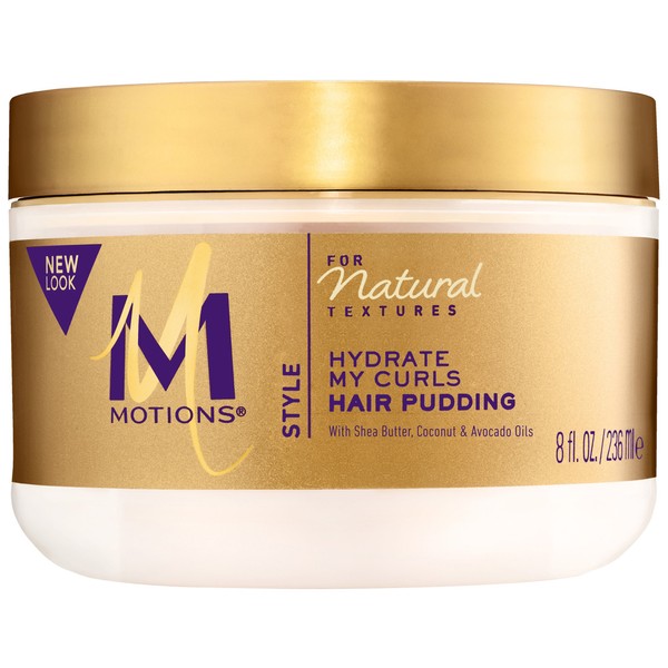 Motions Hair Pudding - with Shea Butter, Coconut and Avocado Oils - 8 oz