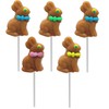 Fruidles Easter Bunny Lollipops Suckers, Colorful Easter Eggs, Fat-Free -