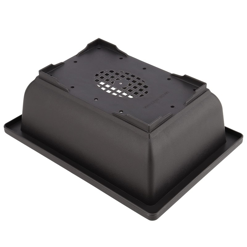 MANCHAP 24 PCS 6.5 Inch Plastic Bonsai Training Pots, Rectangular