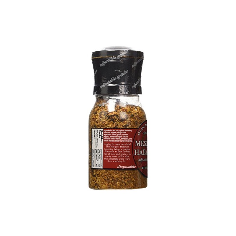 Olde Thompson Mesquite Habanero Seasoning 6.3oz Grinder (Pack of 3)