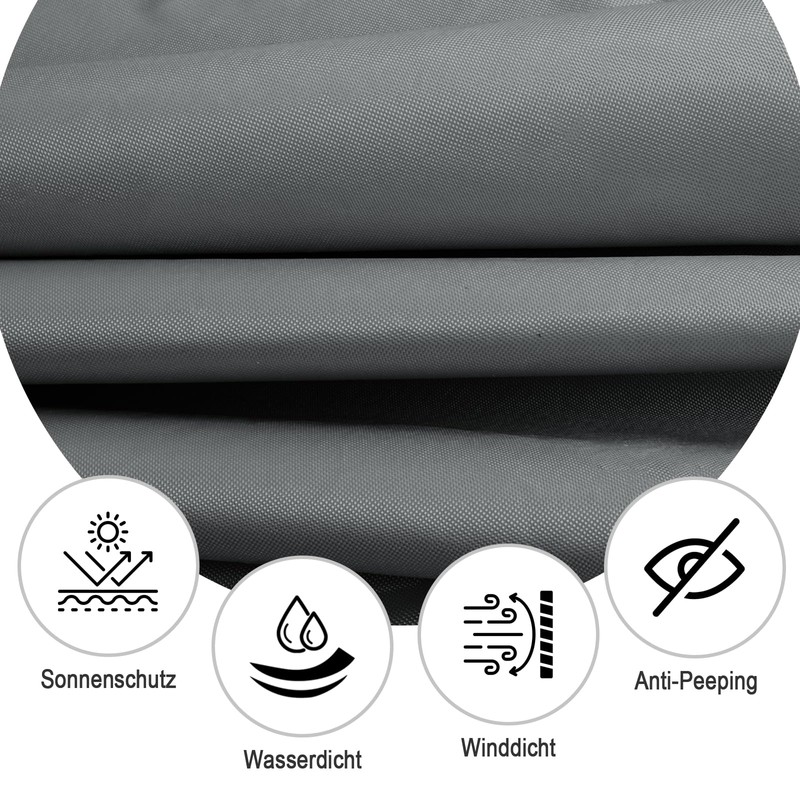 SUNNY GUARD Triangular Awning 3 x 3 x 4.25 m,
