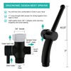 BARROCK Advanced Handheld Bidet Sprayer Set, Matte Black, Wall Mount,