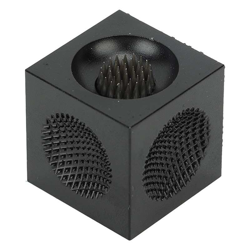 Pool Cue Tip Repair Tool Multifunctional Cube Shape Aluminum Alloy