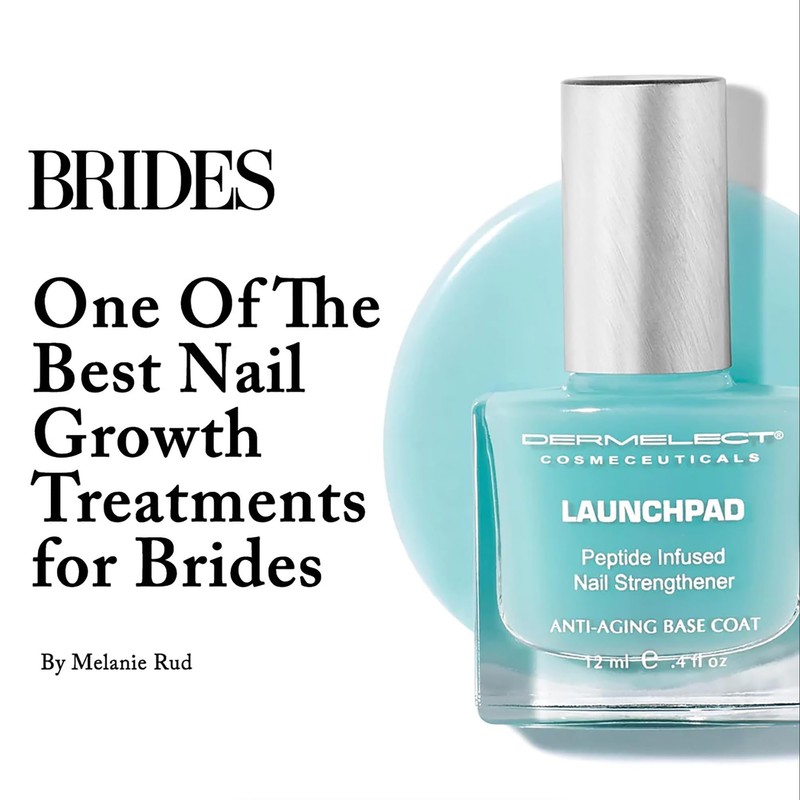 Dermelect Launchpad Nail Strengthener - Nailcare Base Coat with Keratin