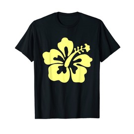 Yellow Hawaiian Hibiscus - Hawaiian Flower T shirt