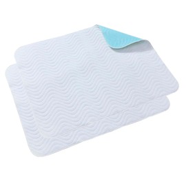 VALENTIA MEDICAL Set of 2 incontinence bed pads, 135 x 75 cm, washable incontinence pad, Oeko-Tex certified, waterproof bed pad, breathable, reusable, absorbent