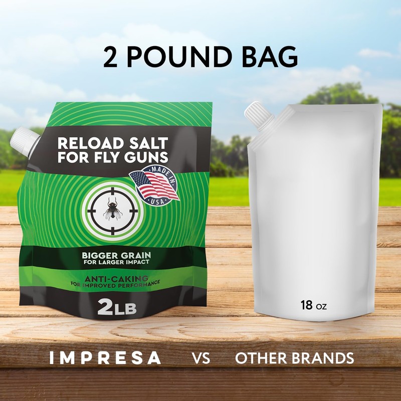 Impresa 2 lbs. Salt for Fly Shooters - Large Grain