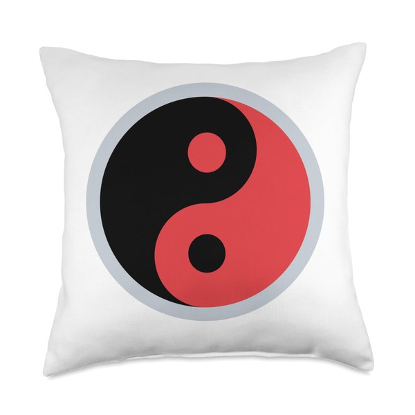 Color Me Yin Yang, Red And Black, Yin Yang Shirts