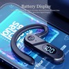 V28 BT5.2 Wireless Business Headphones with Microphone Open Ear Ear-Hook