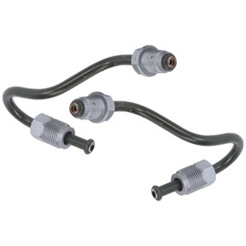 Akozon Set of 2 Rear Brake Lines, Brake Pipe, Brake Hose, Rear Brake Lines, Left and Right, 1K0611763E, 1K0611763F, for A3 Convertible/Hatchback/Sportback for TT for Eos for Mk6 Mk5