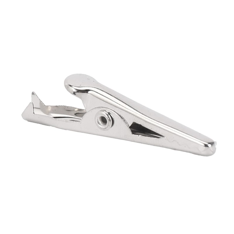 Spacesea 50 Pcs Metal Alligator Clip, Clip, Silver Tone Alligator