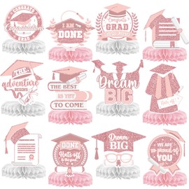 Pink Graduation Centerpieces for Tables 2025 Graduation Decorations 2025 Graduation Table Decorations 2025 Grad Party Decorations 2025 Class of 2025 Decorations