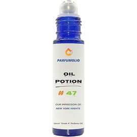 Oil Potion # 47 Inspired by New York Nights Unisex Uncut Grade A Fragrance Body Oil Dupe Concentrated Long Lasting Roll-On 10ml / 0.33 oz