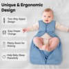 Unnivoll Baby Sleep Sack 0-6 Months 3 Pack 100% Cotton