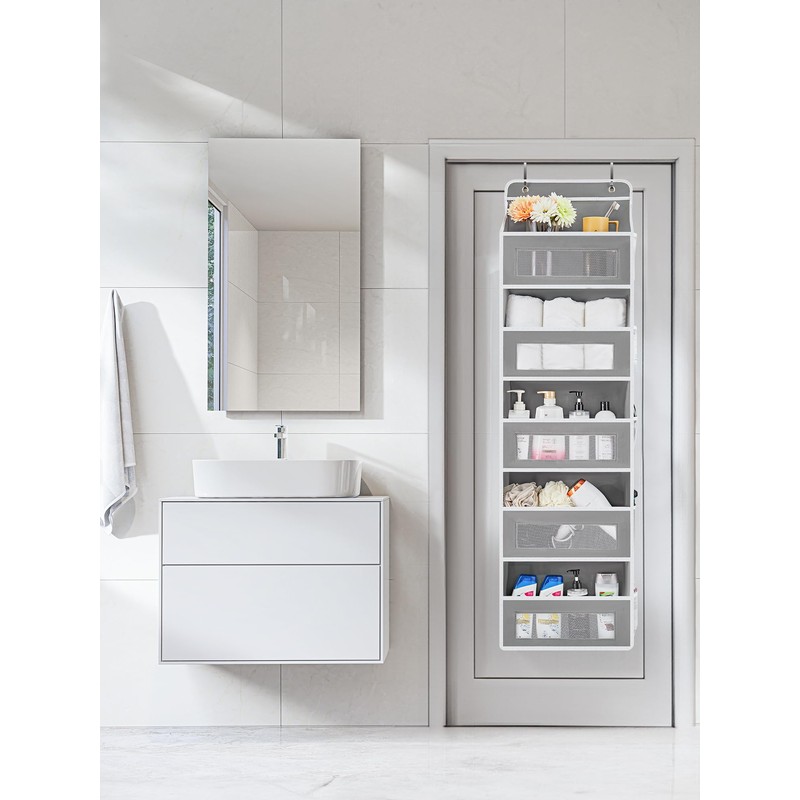 JARLINK 2 Pack Over the Door Organizer Storage, 5 Shelf