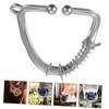 BESPORTBLE Cattle Nose Ring Plier Durable Stainless Steel Nose Ring
