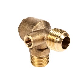 Air Compressor Check Valve Check Valve Brass 3 Way Female Thread Check Valve Pipe Connection Tool (1/2" x 1/2" x 1/2")