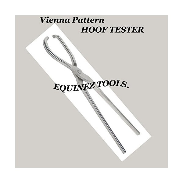 Equinez Tools Hoof Tester Vienna Pattern, Stainless Steel, Farrier