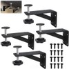 Niciksty 4 Pcs Undermount Sink Brackets for Narrow Cabinet, Undermount