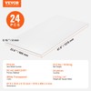 VEVOR 24 Pack Polycarbonate Greenhouse Panels, 2' X 4' X