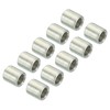 PATIKIL 10pcs M14-M10 Screw Adapter Sleeve Reducing Nuts 15mm Threaded