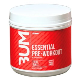 Raw Cbum Essential Pre Workout Pre Entreno 30 Servicios Sabor Fruit Burst