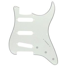 Guitar Anatomy 8 Hole Stratocaster Electric Guitar Pickguard Scratch Plate to Fit Fender USA MEX SSS - Parchment