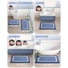 YUTA Bathroom Rugs, Extra Soft and Absorbent Microfiber Bath Mat,