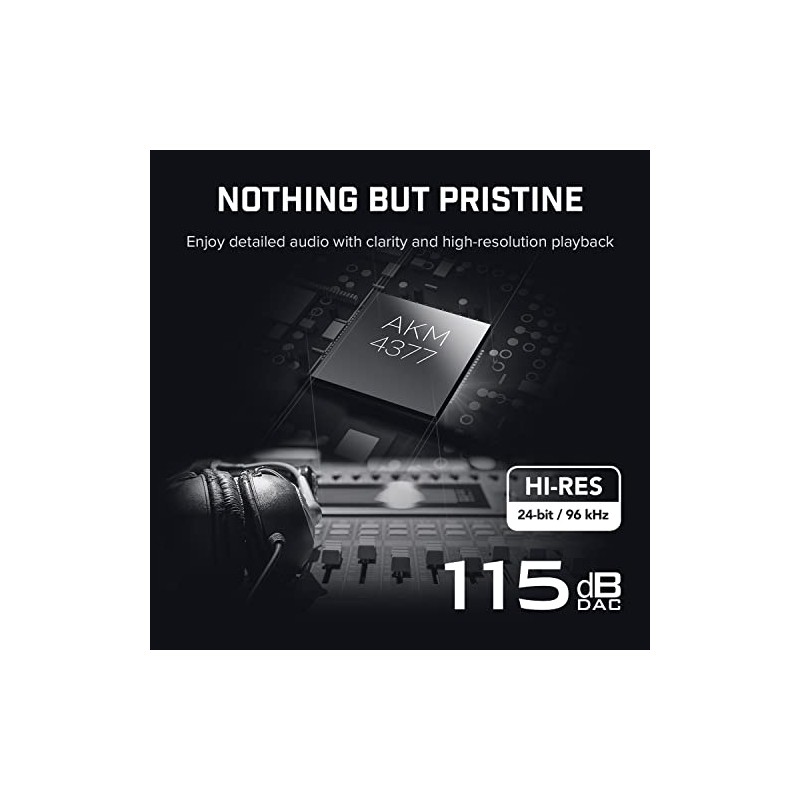 Sound Blaster X1 – Amplificador USB DAC 24‑bit/96kHz con Super