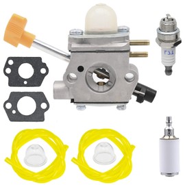 Wondrify Carburetor for Homelite 308054041 UT-09520 UT-09521 UT-09523 UT-09525 26cc Blower with Spark plug Fuel Filter
