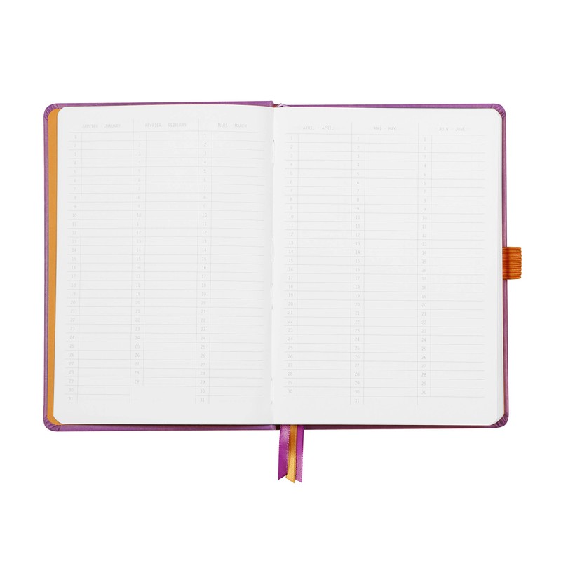 Rhodia 118580C Goalbook Notebook (DIN A5, 14.8 x 21 cm,