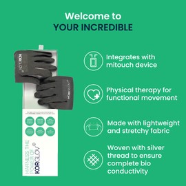 NuroKor - KorGlov - Wearable Therapy Accessory for Hands and Wrist