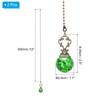 PATIKIL Ceiling Fan Pull Chain, 2 Pack 12" Decorative Ball