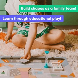 OjO Shape Factory Creative & Educational Toy for Toddlers | Kids Learn Shapes Game - Boost Math, Counting and Creative Skills with Our Logic and Matching Games for Kids Ages 3-5