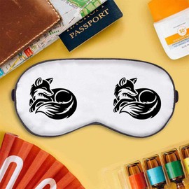 Azeeda 'Schläfriger Fuchs' Schlaf- / Reise-Augenmaske (EY00028814)