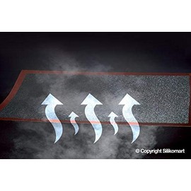 Silikomart Air Mat Perforated Silicone-Fiberglass Baking Mat 15-1/8 Inch x 23 Inch (385 Millimeters x 584 Millimeters)
