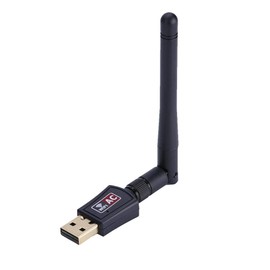Tangxi USB WiFi Network Card, Mini 600M External Dual Band 2.4G/5G WiFi USB Adapter Receiver Wireless Network Card with Antenna for Win XP/7/8/10 Linux Mac