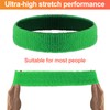 3 Pieces Sweatband Sets, Polyester Sports Headband Wristbands Set, Sweatbands