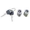 TRQ Front Door Lock Cylinder Kit Pair Set with Keys