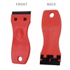 EHDIS 1.5" Plastic Razor Scraper Tool with 10pcs Double Edged
