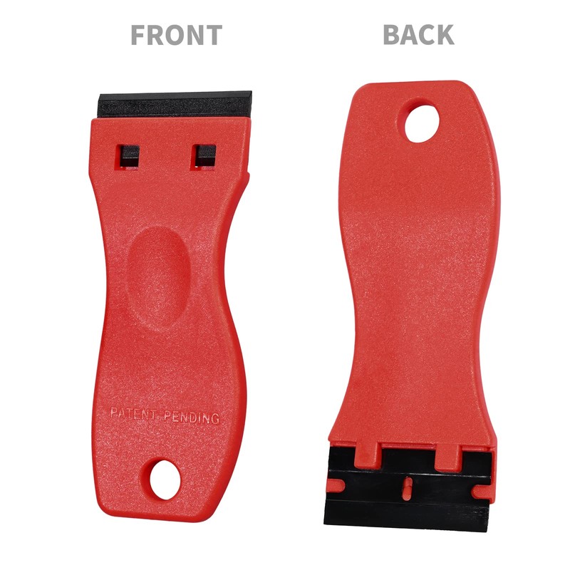 EHDIS 1.5" Plastic Razor Scraper Tool with 10pcs Double Edged