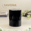 Bremermann bathroom series Savona cosmetic bin with a swing lid,