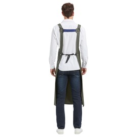 Nanxson Unisex Men's Apron Waterproof Breathable Apron Meat Apron Butcher Apron Work Apron CFS0005, Green