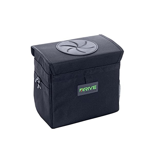 Drive Auto Products Car Trash Can - Collapsible, Leakproof Garbage