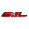 ERPART 6.1L Liter RED on Polished Silver Hemi Engine Real