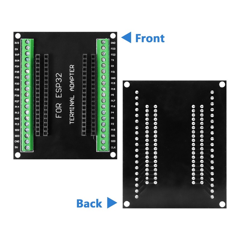 APKLVSR Pack of 3 ESP32 Breakout Board GPIO 1 in