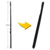 Taka Sangyo Rod Case Knit Rod Cover G-0017 M Black
