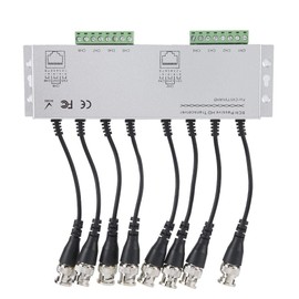 Video Balun Para 8CH HD AHD TVI de Cámara CVI Compatible Con Todos Los CCTV Macho A UTP Cable Transceptor Adaptador Video Baluns Transceptor Pasivo