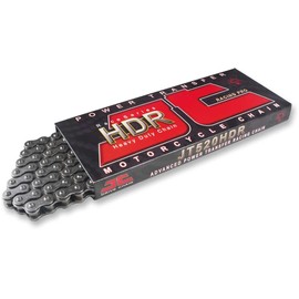 JT Chain JTC420HDR140SL (420 Series) Black Steel 140 Link Heavy Duty Non O-Ring Chain with Connecting Link